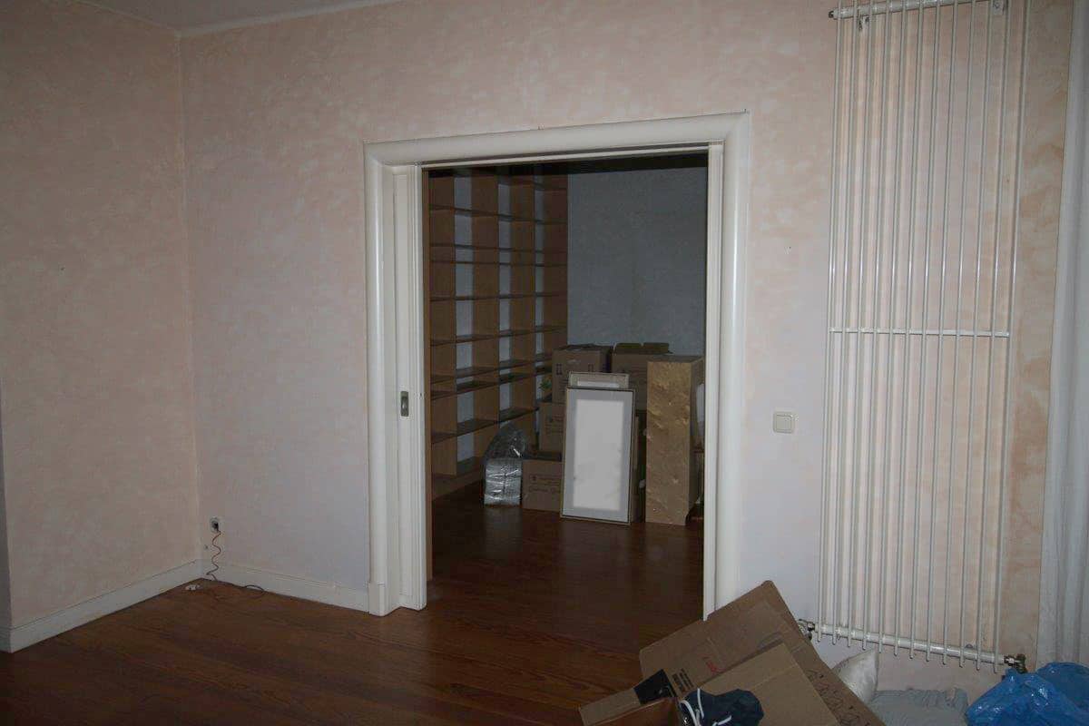 Altbauvilla Arbeitszimmer Vorher