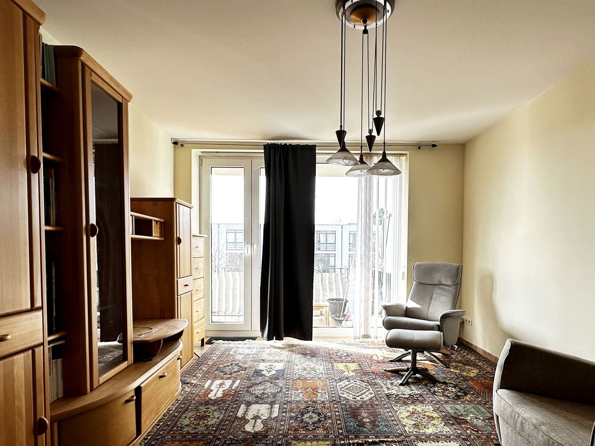 Offener Wohn- und Essbereich ohne Home Staging