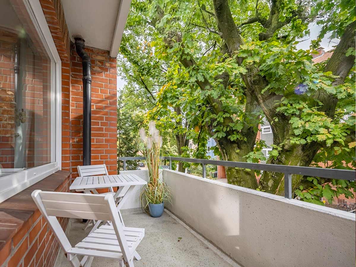 Balkon in Hamburg Nord