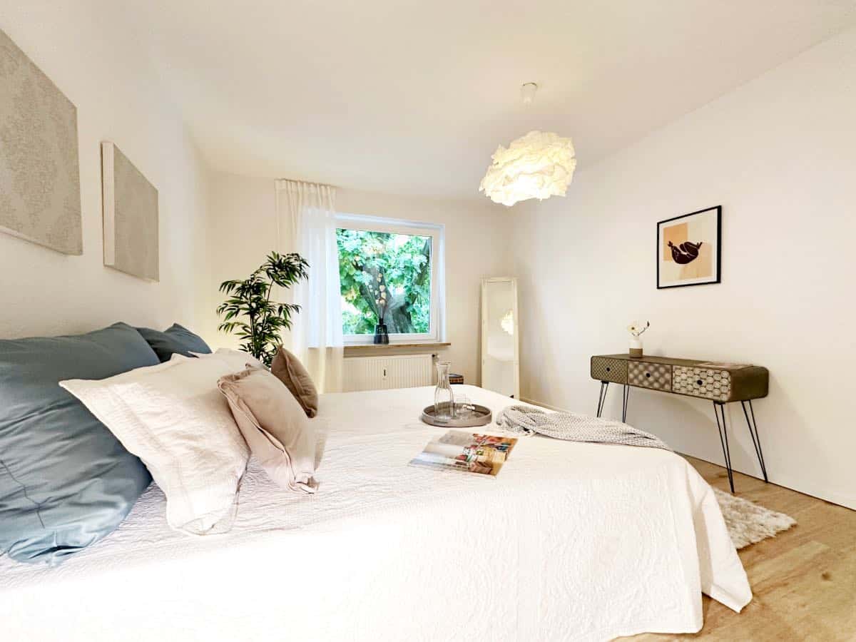 Schlafzimmer und Home Staging