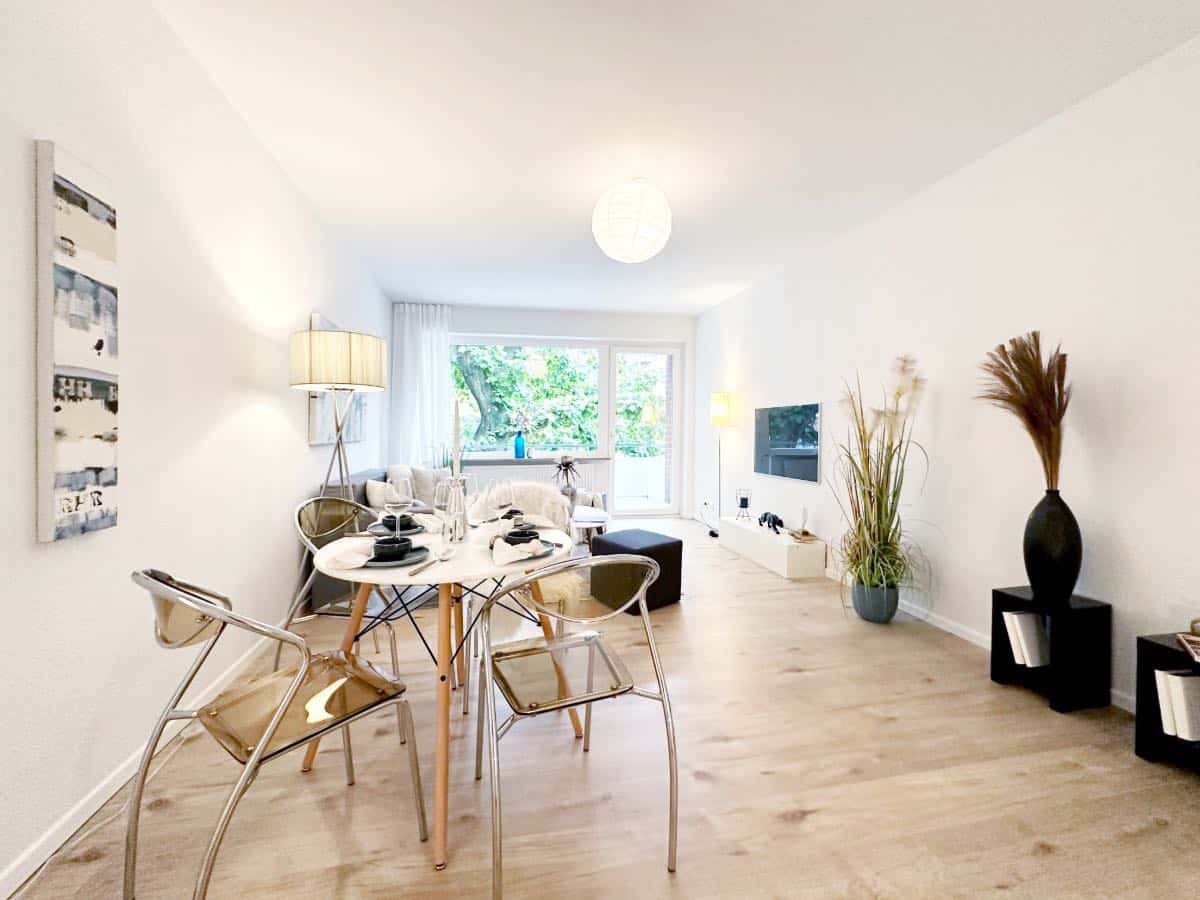 Home Staging in Wohnzimmer