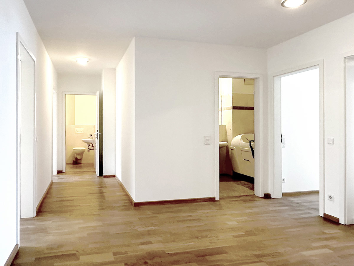 Entre ohne Home Staging in Hamburg Eppendorf