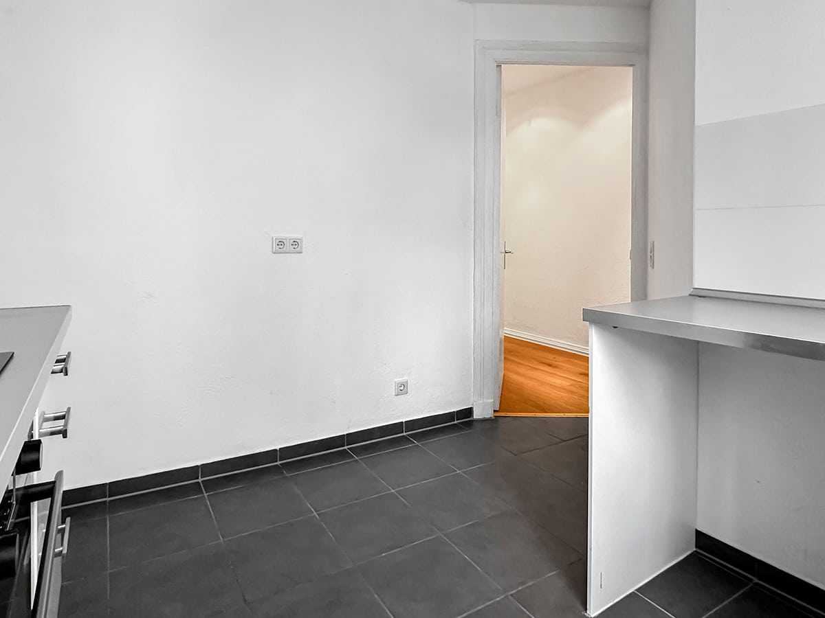 Küche in Hamburg Eimsbüttel ohne Home Staging