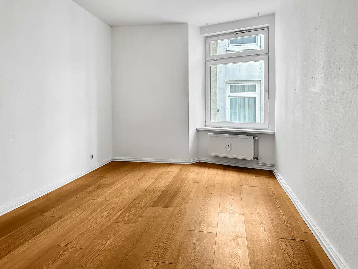 Schlafzimmer in Hamburg Eimsbüttel ohne Home Staging