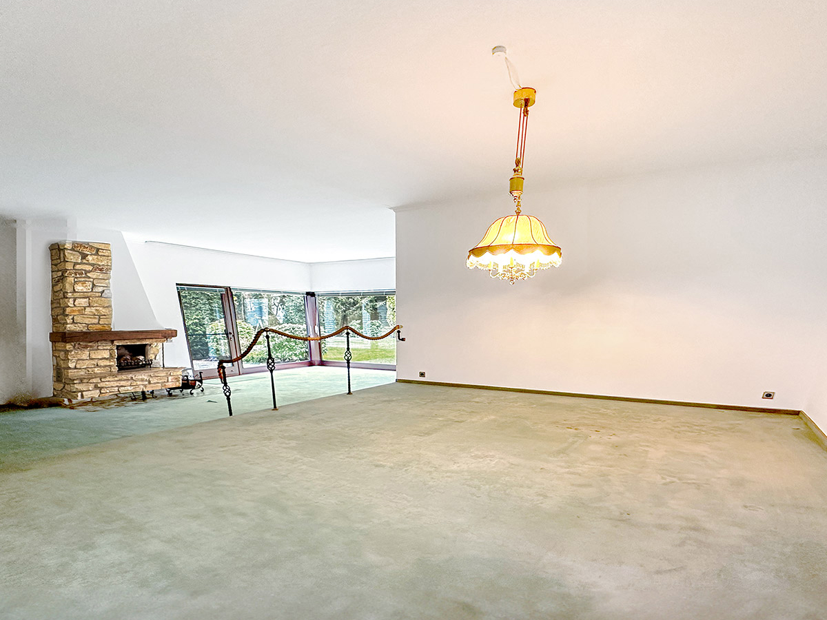 Essbereich in einem Bungalow in Hamburg ohne Home Staging