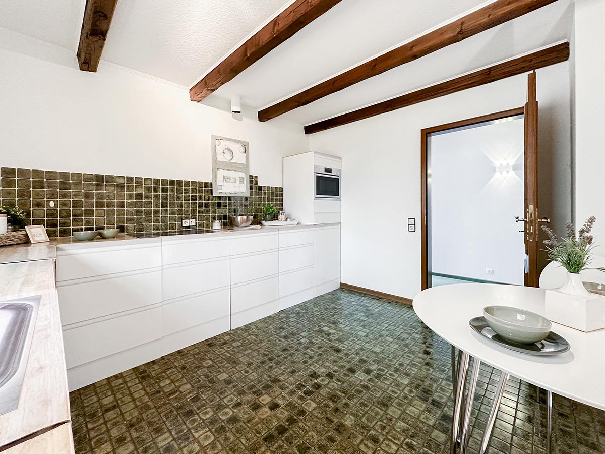 Wohnküche mit Home Staging in Henstedt Ulzburg