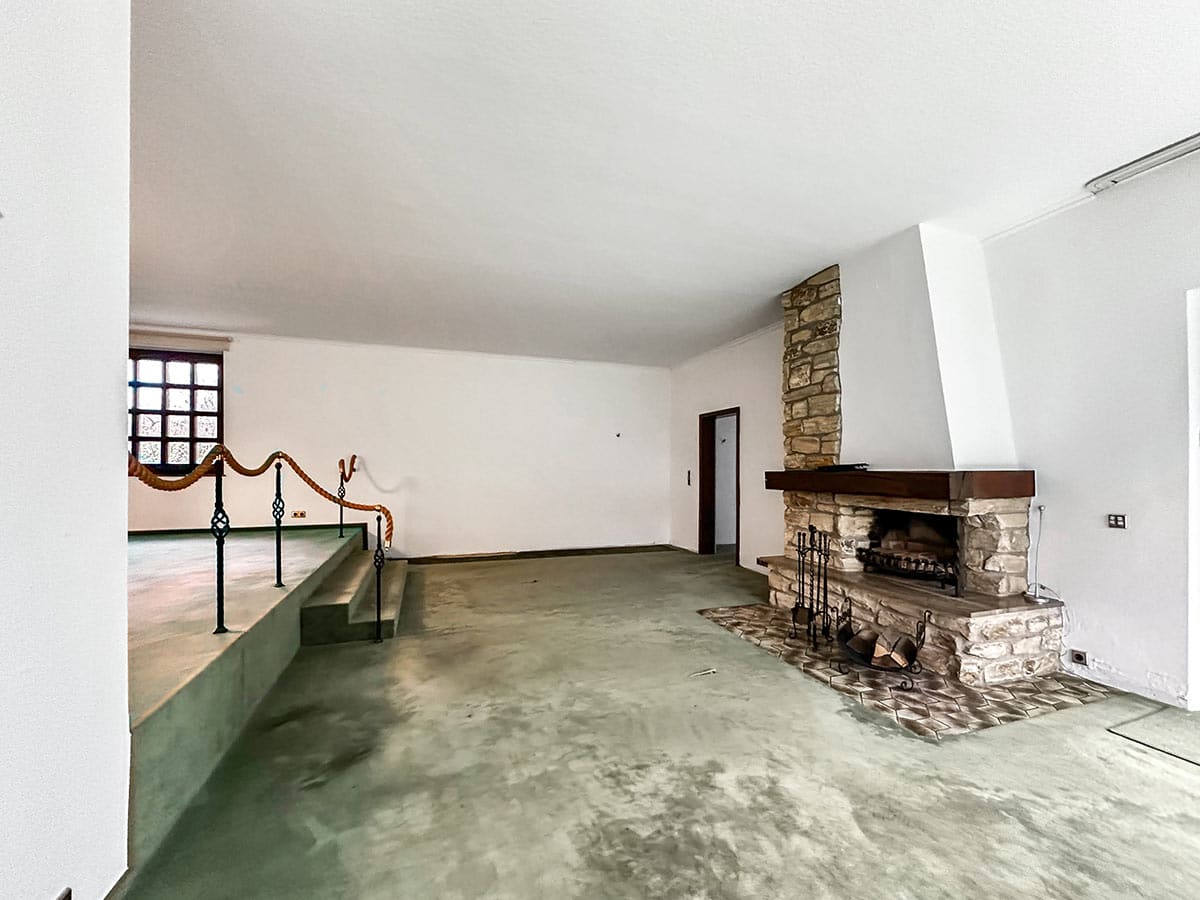 Wohnzimmer ohne Home Staging in Norddeutschland