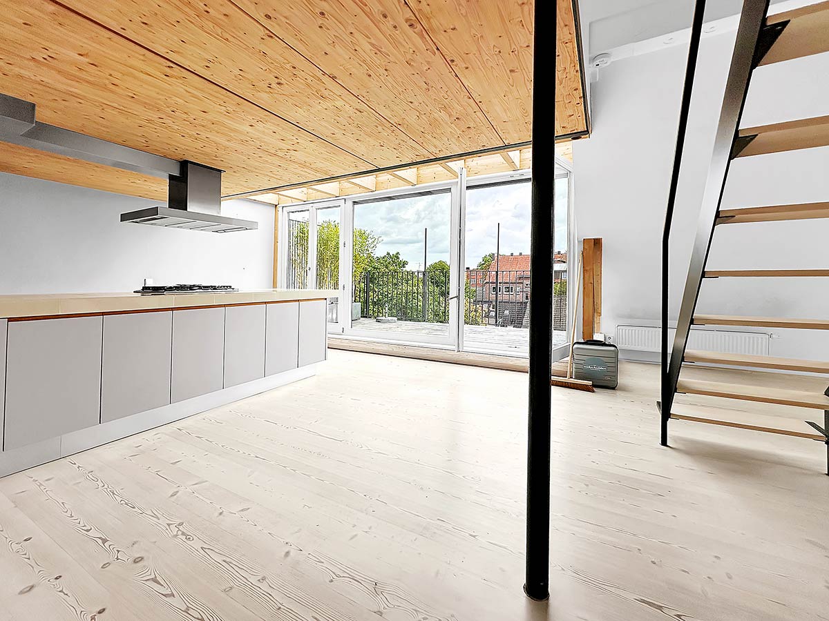 Offene Küchen-/Essbereich ohne Home Staging