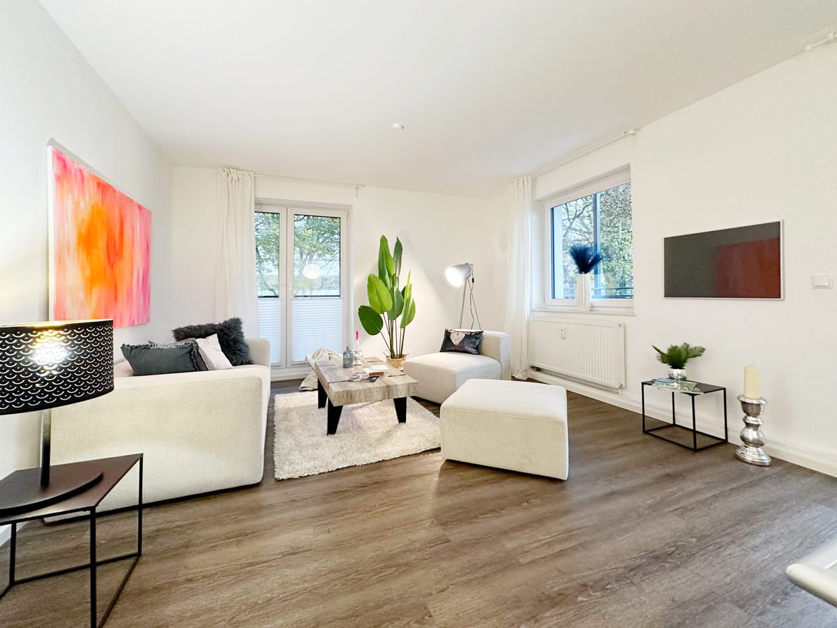 Perfekt für den Verkauf inszeniert