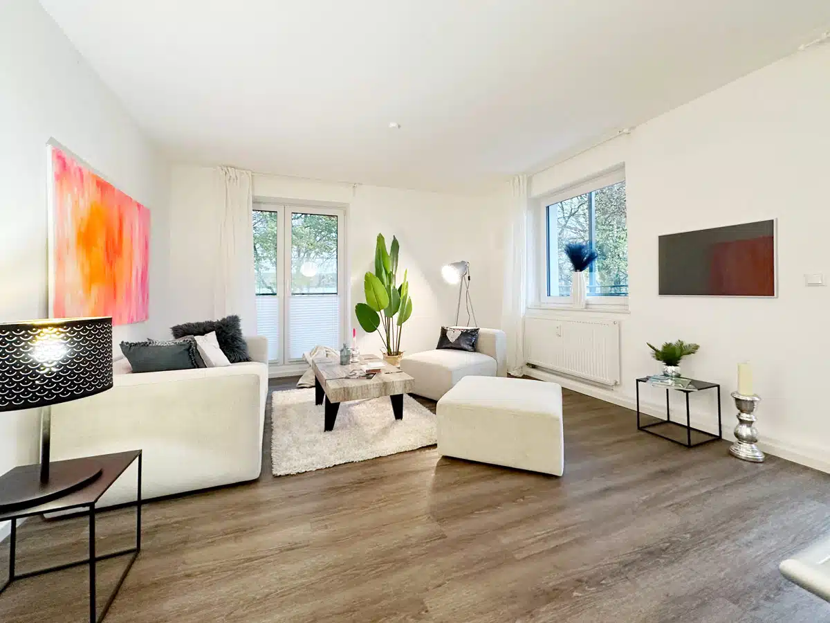 Perfekt für den Verkauf inszeniert